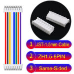 JST ZH1.5 8Pin Same-Side-Head Cable