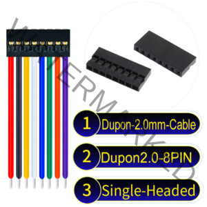 Dupont 2.0mm 8Pin Single-Headed Cable