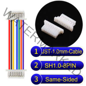 JST SH1.0 8Pin Same-Side-Head Cable