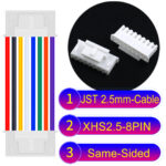 JST XHS2.5 with Belt Lock 8Pin Same-Side-Head Cable