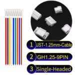 JST GH1.25mm 9-Pin Single-Headed 28AWG PVC Cable