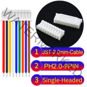 JST PH2.0 9Pin Single-Headed Cable