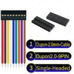 Dupont 2.0mm 9Pin Single-Headed Cable