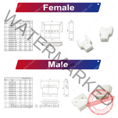 Molex MX2.0 2.0mm housing 2P 3P 4P 5P 6P 7P 8P 9P 10P 12P