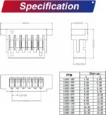 JST SHR1.0 1.0mm housing 2P 3P 4P 5P 6P 7P 8P 9P 10P 12P