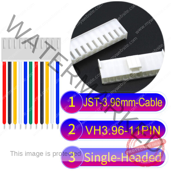 JST VH 11Pin Single-Headed Cable