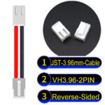 JST VH 2Pin Reverse-Side-Head Cable