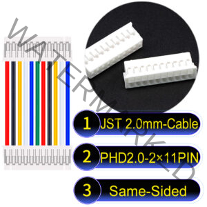 JST PHD2.0 2×11Pin Dual Row Same-Side-Head Cable