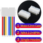 Molex MX4.2mm Dual Row 2×8Pin Mini-Fit Jr Female Single-Headed Cable