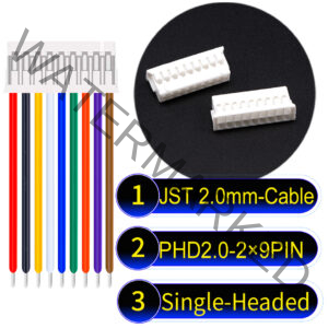 JST PHD2.0 2×9Pin Dual Row Single-Headed Cable