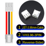 JST VH 3Pin Reverse-Side-Head Cable