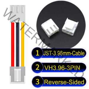 JST VH 3Pin Reverse-Side-Head Cable