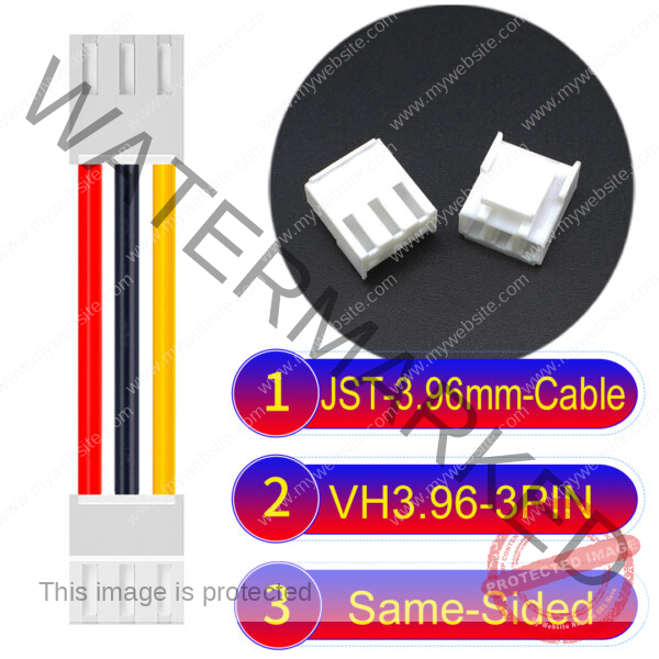 JST VH 3Pin Same-Side-Head Cable