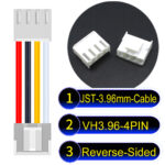 JST VH 4Pin Reverse-Side-Head Cable