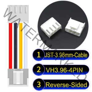 JST VH 4Pin Reverse-Side-Head Cable