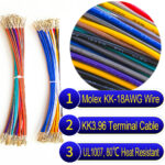 Molex KK 396 3.96mm pre-crimped terminal cable