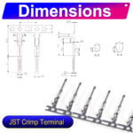 JST SYP 2.5mm female Crimp Terminal