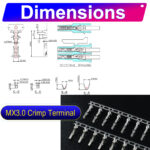 Molex Micro-Fit 3.0 3.0mm male Crimp Terminal