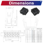 Molex MX3.0 3.0mm Female Housing 2P 3P 4P 5P 6P 7P 8P 9P 10P 12P