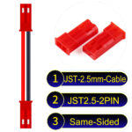 JST SYP 2Pin Male Same-Side-Head Cable