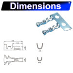 Dupont 2.0mm male Crimp Terminal