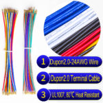 Molex 2.0mm Dupont pre-crimped terminal cable