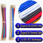 Molex 2.5mm Dupont Male to Female pre-crimped terminal cable