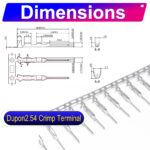 Dupont 2.5mm female Crimp Terminal