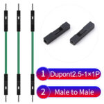 Dupont 2.54mm Male to Male 1Pin Red Cable